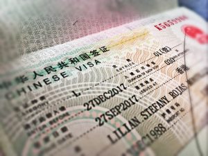 Visa a China